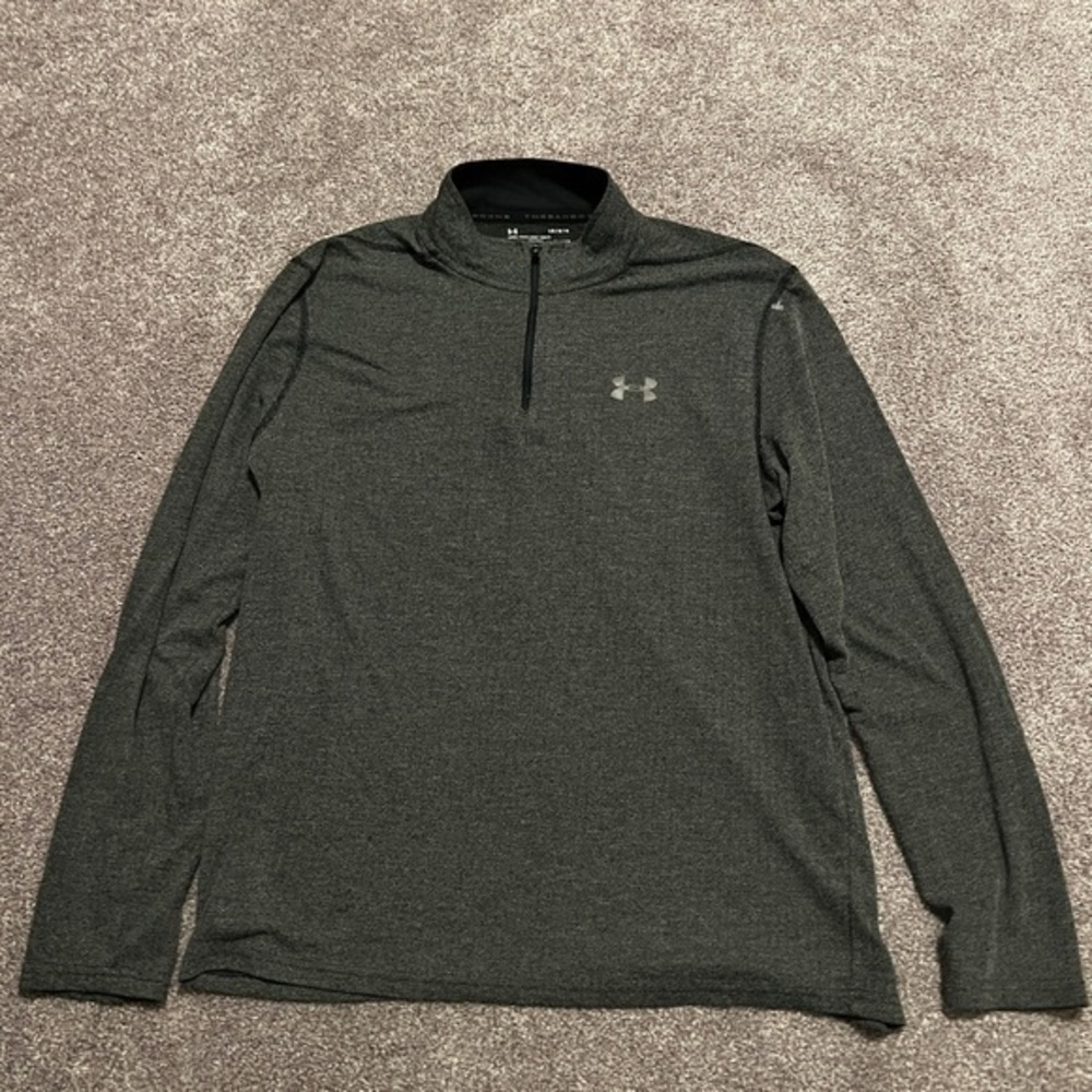 Under Armour Gray Quarter-Zip Pullover